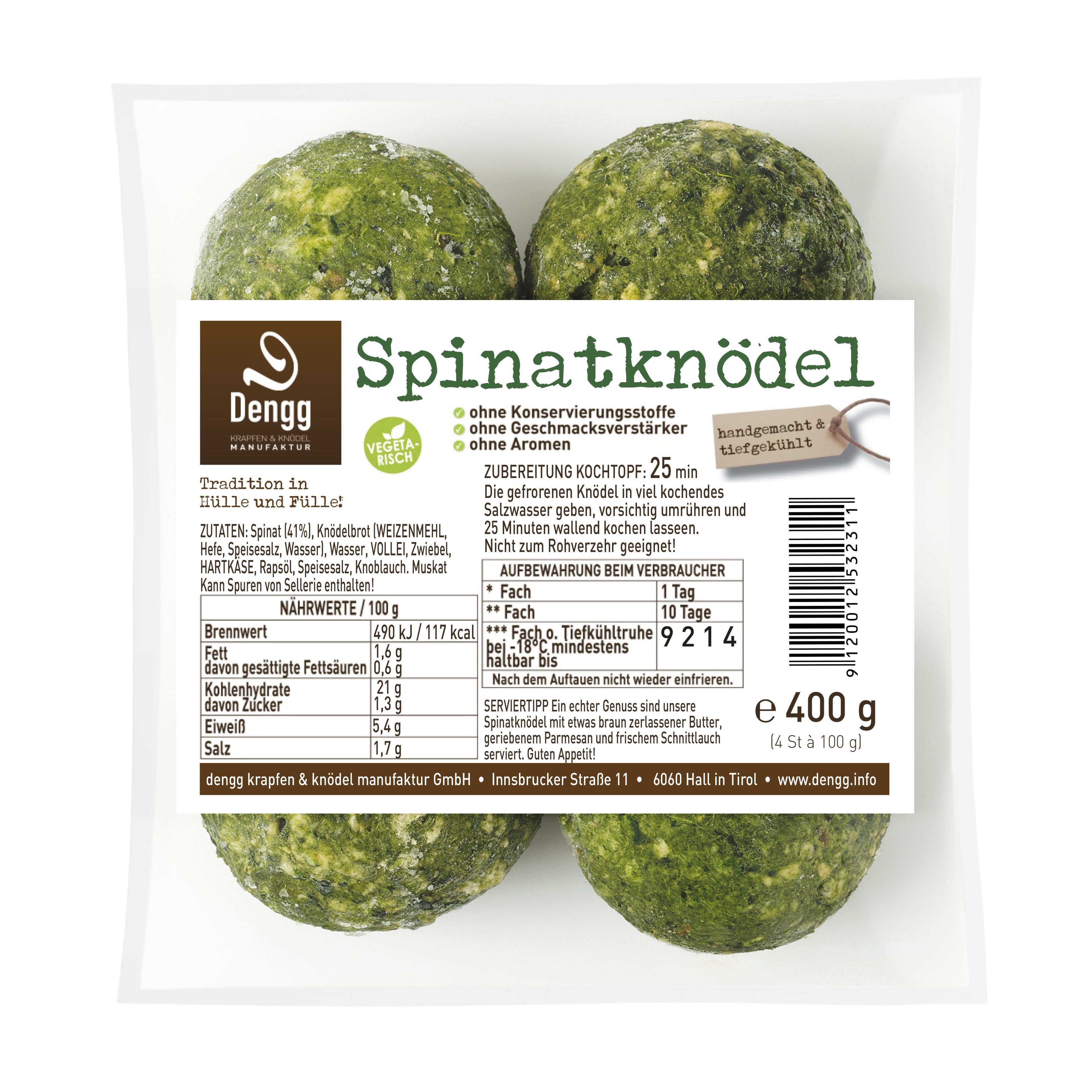 Spinatknödel