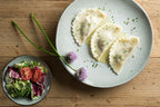 Schlutzkrapfen mit Steinpilzfülle VEGAN