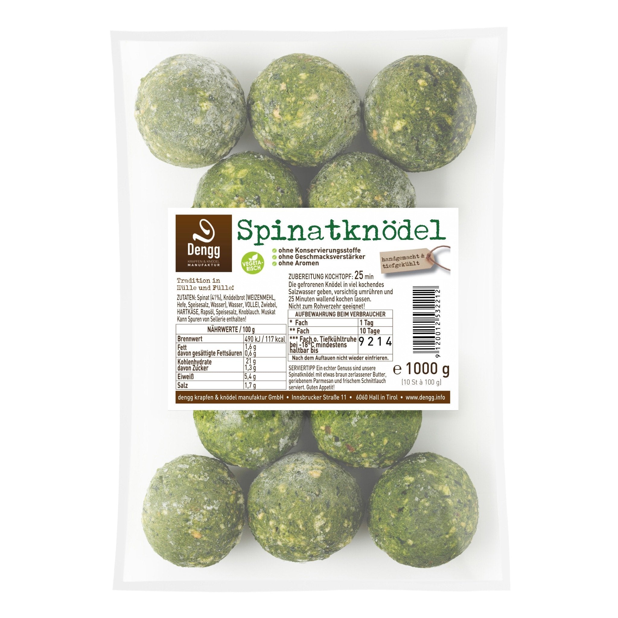Spinatknödel